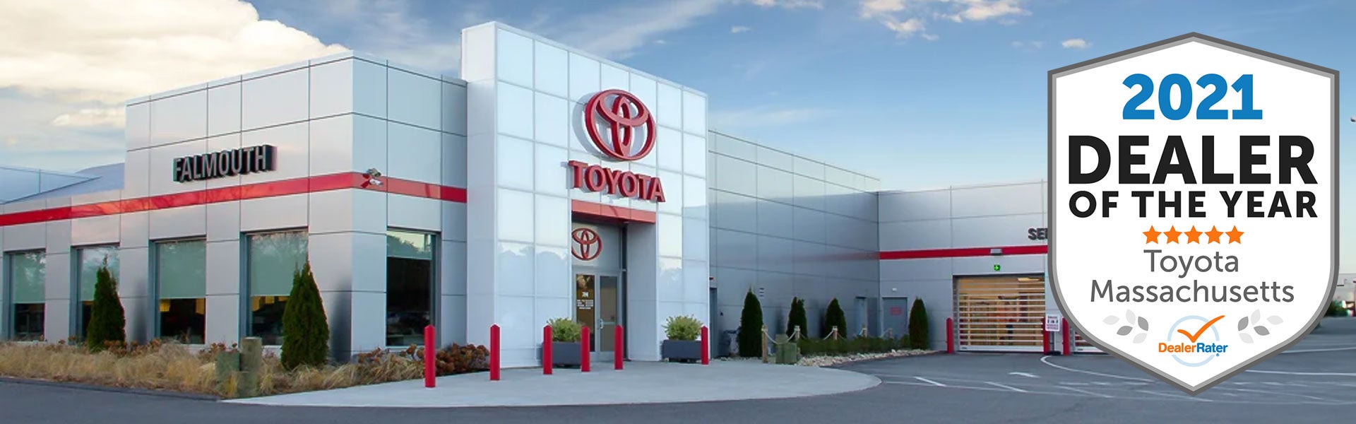 2021 Massachusetts Toyota Dealer of The Year Falmouth Toyota