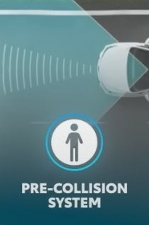 Pre-Collision System with Pedestrian Detection - About Toyota Safety Sense 3.0 Features - Falmouth Toyota of Bourne, MA - Cape Cod